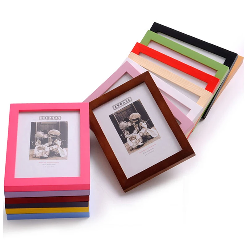 16x24inch 40x60cm American Photo Frame Multi Colour Picture Frame Wall Picture Frames Frame Wall Decoration Coloured Picture Frames Picture Framephoto Frame Aliexpress