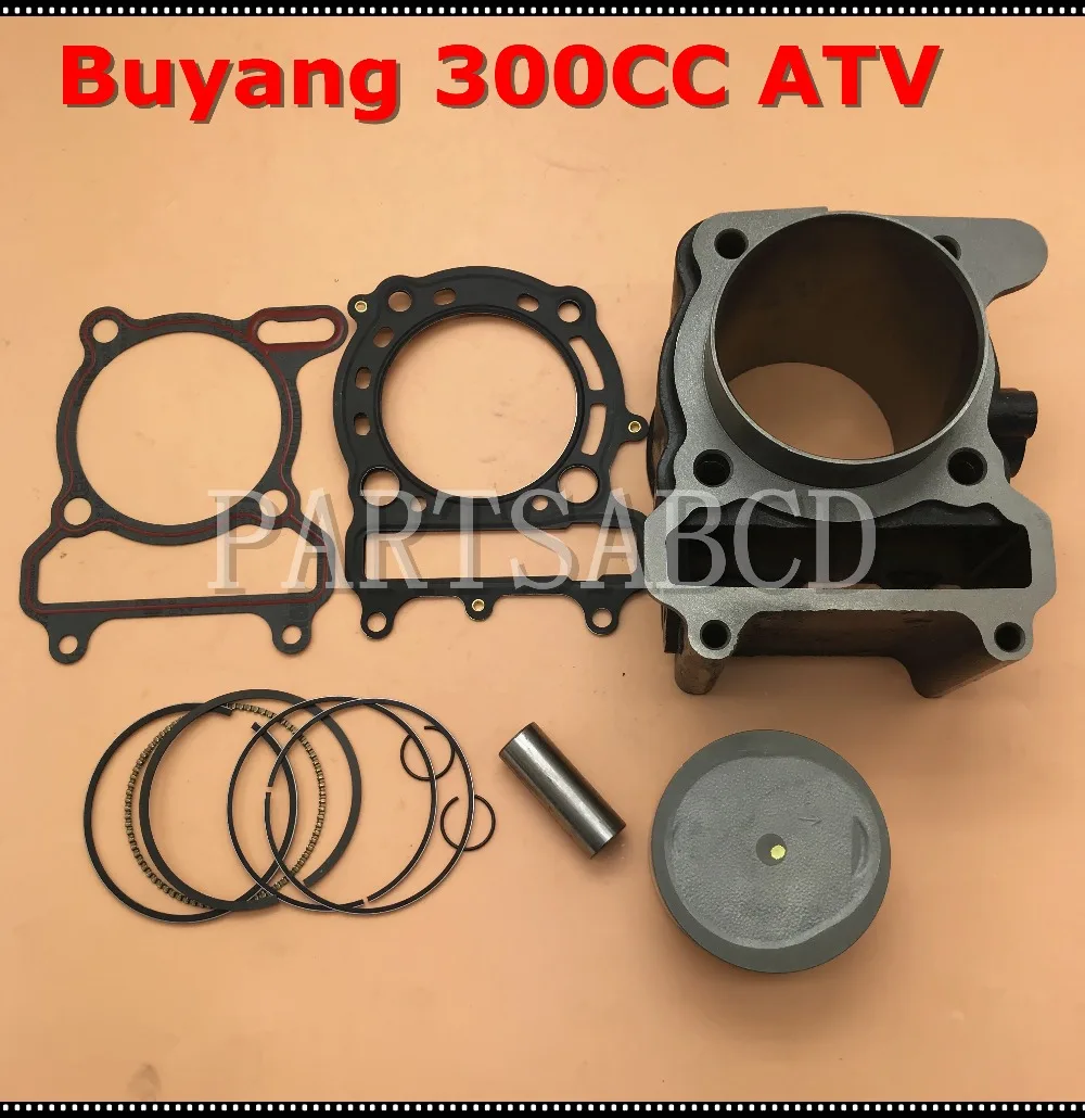 Цилиндр двигателя Buyang FA D300 H300 G300 72 5 мм комплект поршней 300 куб. См четырехъядерный
