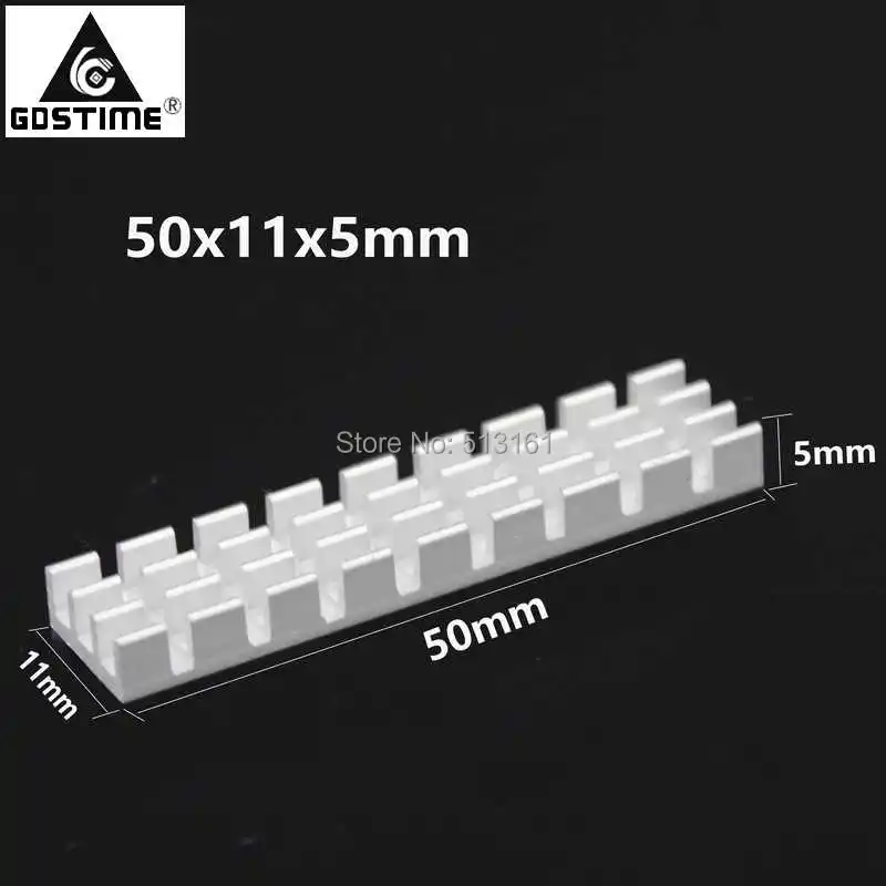 50x11x5mm heatsink(3)