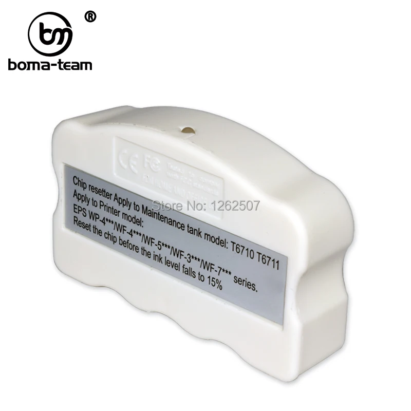 

T6710 T6711 восстановитель чипа резервуара для Epson WP-4025 WP-4015 WP-4515 WP-4525 WP-4535 ID WF3620 3640