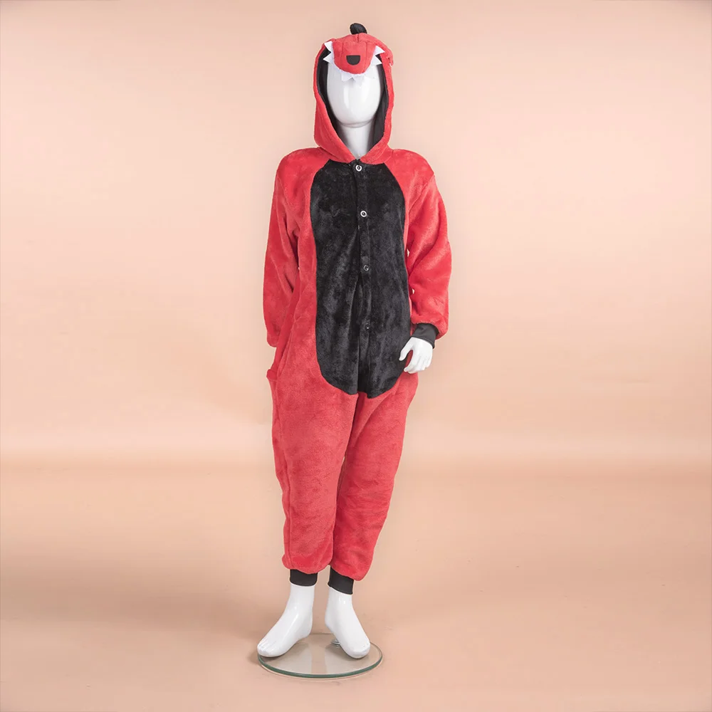 Новое Стильное одеяло Kigurumi комбинезон для детей Единорог Пижама с мультяшными животными Onesie Дети Косплей фланелевые костюмы для сна