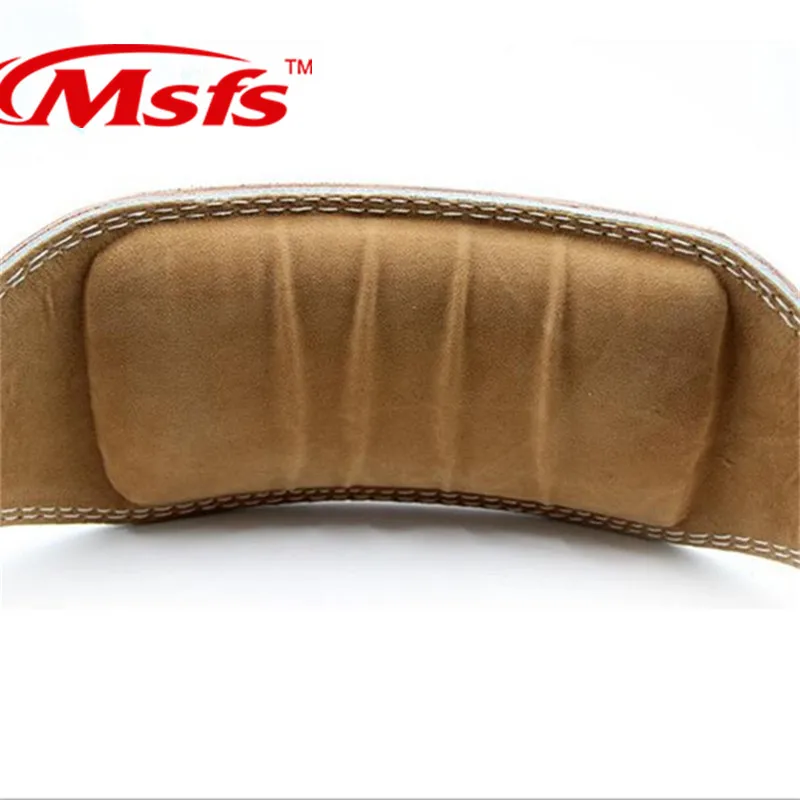 Weightlifting Belt Cowhide Leather Men Lumbar Protection Gym Fitness Training Squats Powerlifting Back Weight Lifting Belts