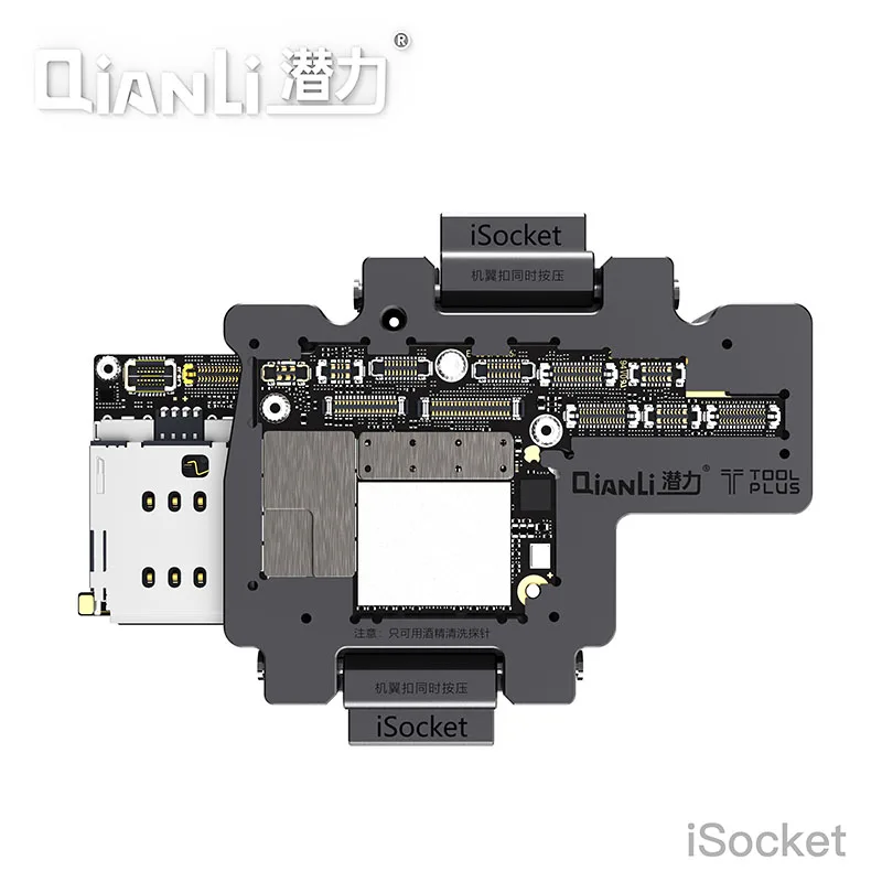 QIANLI iSocket для iPhone x xs xsmax материнская плата тестовое приспособление двухэтажная материнская плата функция тест Ремонт Инструменты без сварки - Цвет: iphone x  iSocket