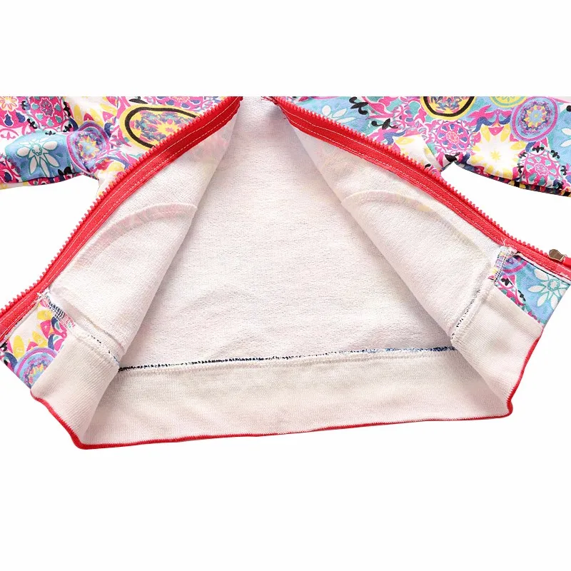 New Baby Coats Print Boys Girls Jackets Spring Autumn V Neck Cardigan Coat Fashion Infant Cotton Coat 7-24 Months Baby Clothing (5)