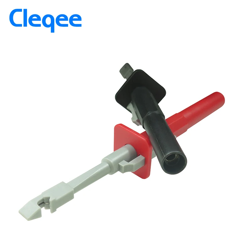 Cleqee P5006 2 шт. изоляции пирсинг тест клип набор аллигатора зонды для обнаружения цепи автомобиля