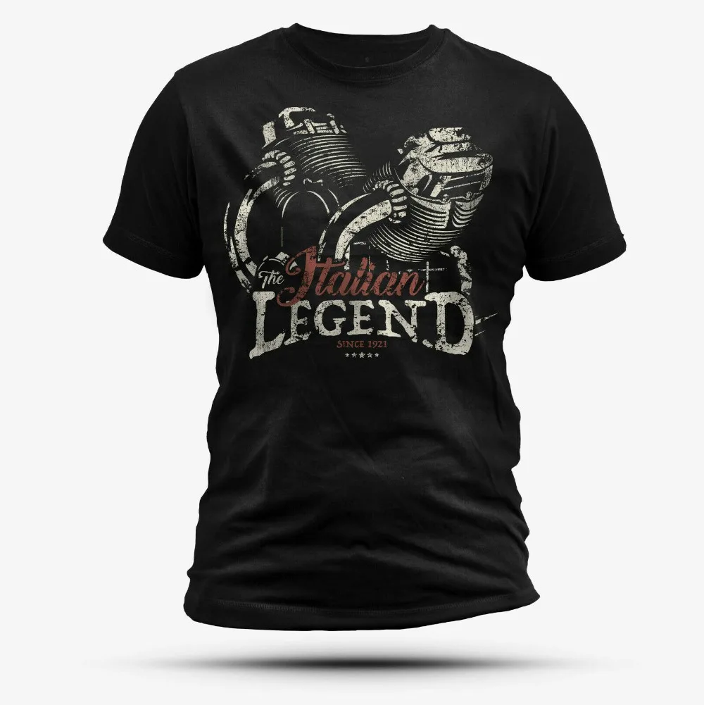 Beste Guzzi T Shirt Italiaanse Moto Legend Motorfietsen Cafe Racer Motorrad T shirt 2019 Zomer Mode Kruis Mannelijke O hals T shirts