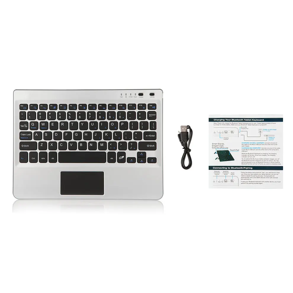 

zpcs Multifunctional Portable Bluetooth Keyboard Fit For 7/8/9/10 Inch Tablets