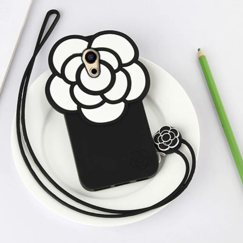 Мультфильм Case Meizu Для MX6 MX5 Оболочки Pro 5 6 Цветок Камелии Кремния материал мягкий
