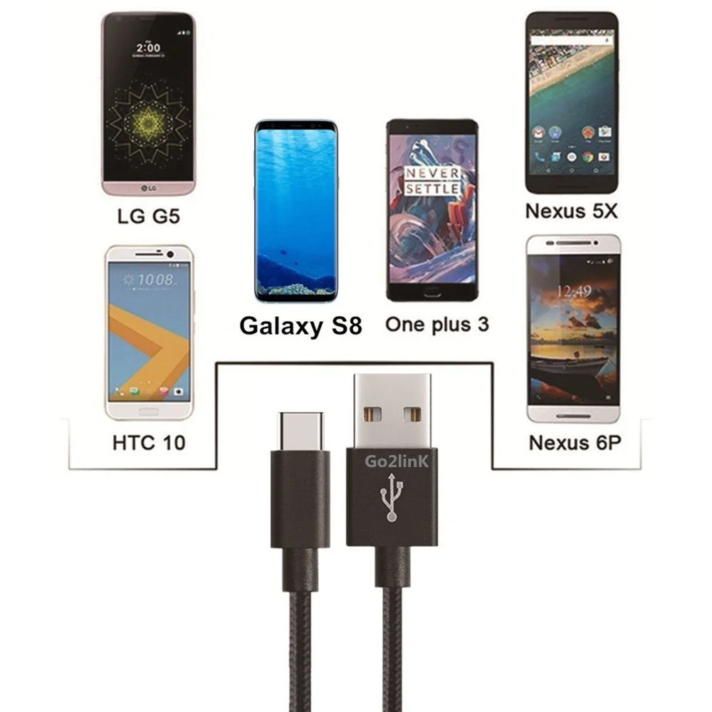 Go2linK USB 3 0 Type C кабель для синхронизации данных и зарядки 25 см/5 м/1 5 м Nokia N1 планшет