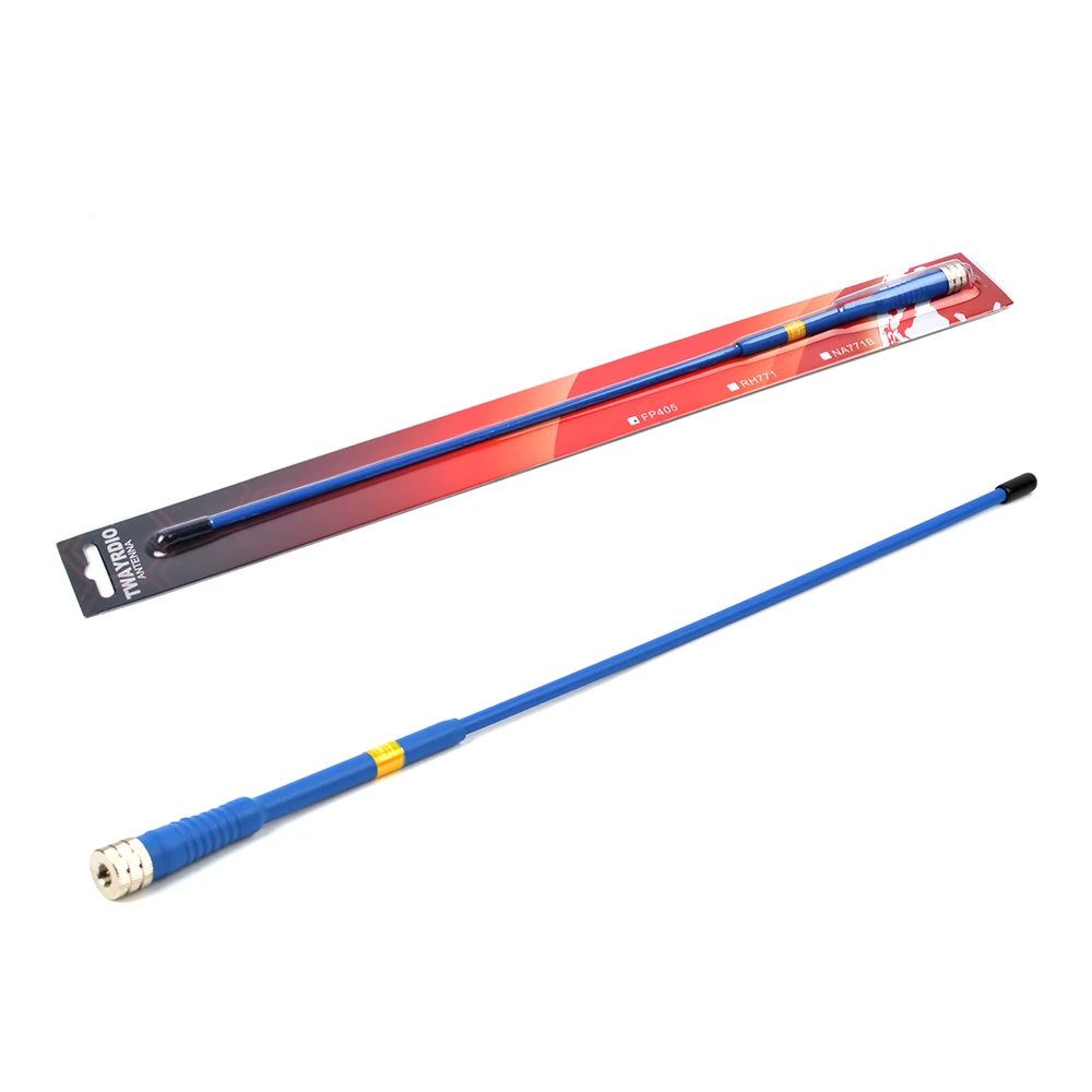 HYS sma-мужской антенны двухдиапазонный VHF/UHF 144/430 мГц синий антенна для портативных