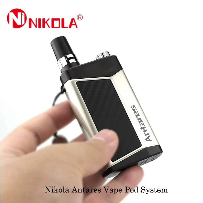Nikola Antares Vape Pod system набор электронных сигарет 1200 мАч 2 мл емкость все-в-одном Vape испаритель VS Lost Vape Orion Kit