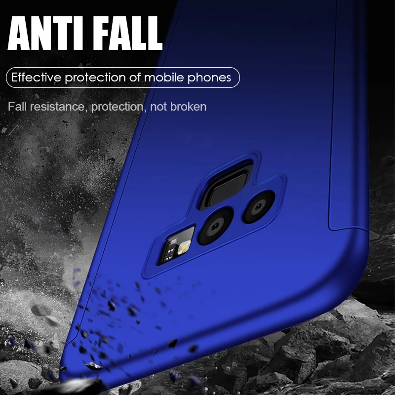 Luxury Shockproof Full Cover Cases For Samsung Galaxy S7 Edge S9 S8 S10 Plus S10E Case Hard Phone Casing for Galaxy Note 9 8