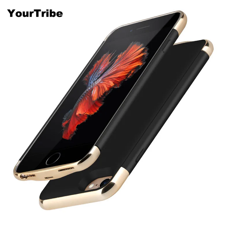 3500 mAh 4000 аккумулятор чехол для iPhone 8 7 6 6s Plus 5500 X XS XR power Bank телефон зарядное