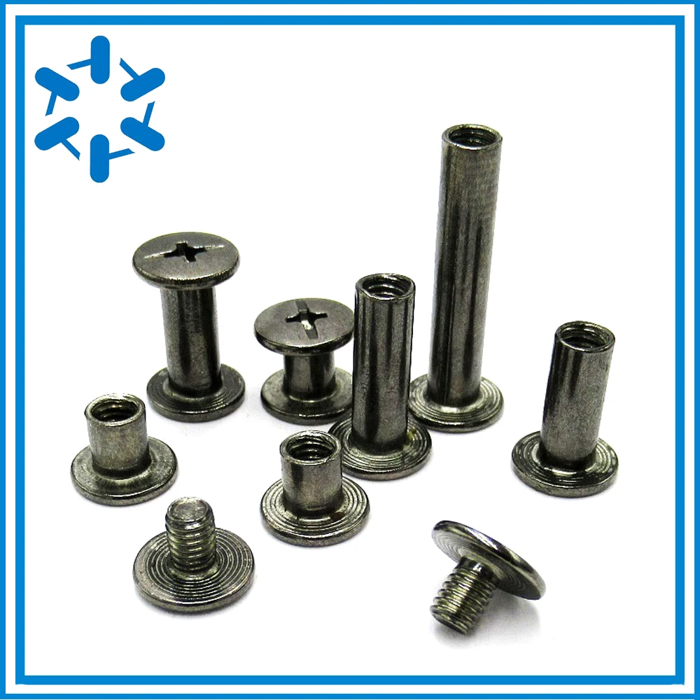 100 компл./лот винты черный никель/черный M5 * 6/8/10/12/15/20/25/30|screw bolt|bolt blackblack bolt |