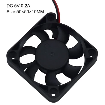 

1 Piece Promotion Fan Controller Computer Water Cooler Enokay 5V DC Fan 50mm 50x50x10mm 5010S CPU Motor Cooling Radiator Fan