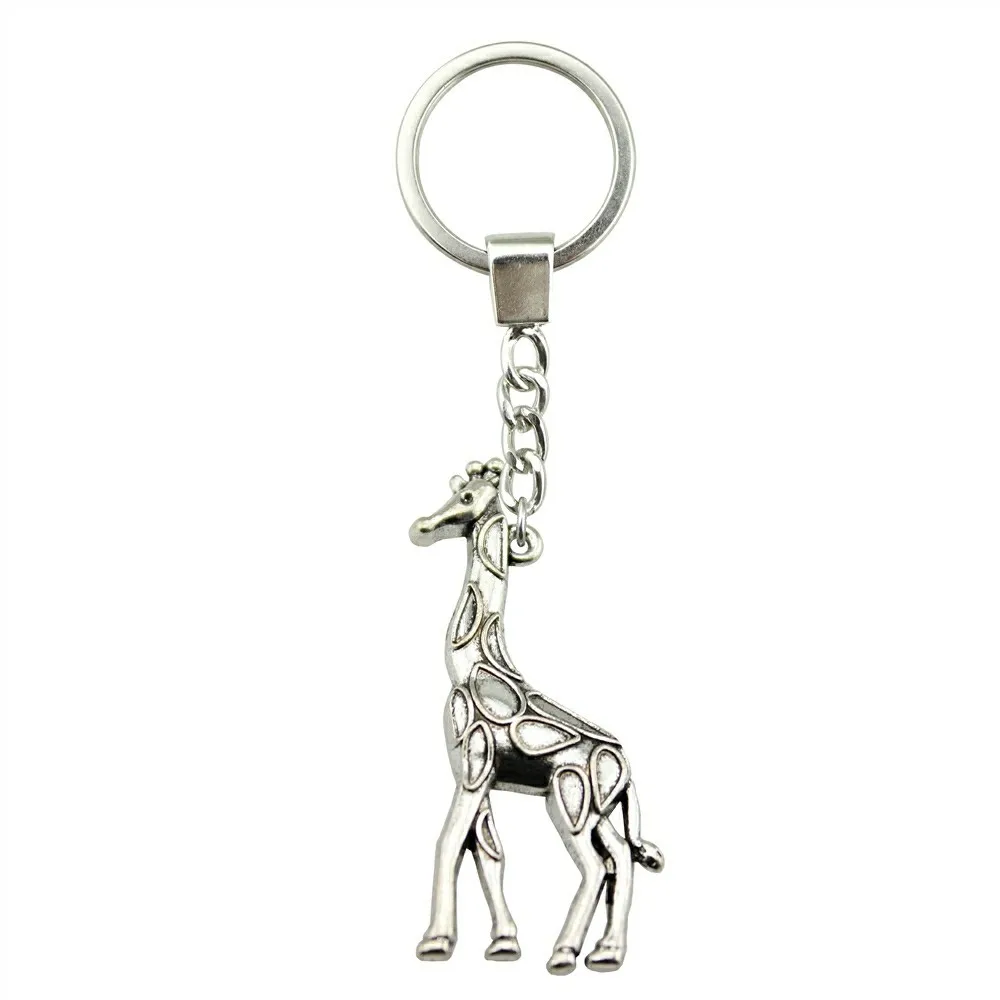 

53x23mm Giraffe Keychain Men Jewelry New Fashion Keychain Party Gift Dropshipping Jewellery