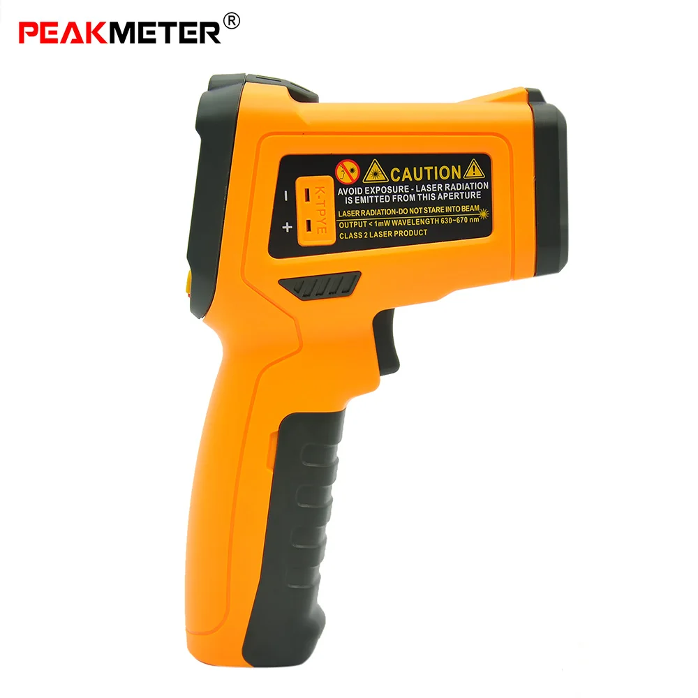 PEAKMETER PM6530C Non contact Digital Infrared Thermometer Colorful