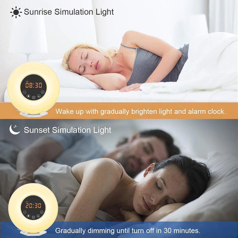 Wake up Light Световой будильник светодиодный Wake up Light Touch Управление светодиодный Wake up Light D25
