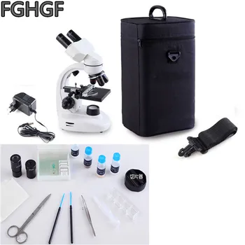 

40X-800X Zoom Microscope Blood analysis Cell detection pathology Diagnostic tools science experiment Animal culture plant