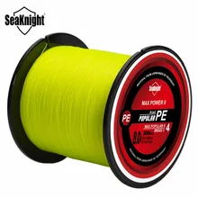 SeaKnight TriPoseidon серия 300 м/330 ярд плетеная рыболовная PE леска зимняя морская веревка многофиламентная 8 фунтов 10 фунтов 20 фунтов 30 фунтов 40 фунтов 60 фунтов