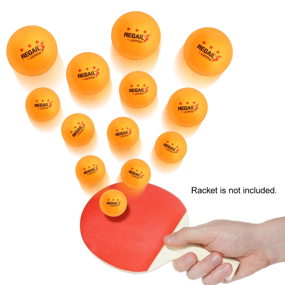 60Pcs 3 Star Ping Pong Balls Newest Table Tennis Balls New Material Professional Plastic  Practice Training Table Tennis Balls