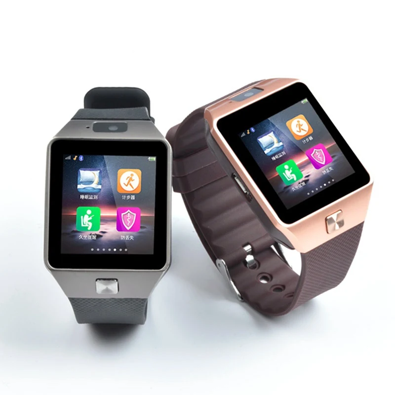 DZ09 уличные беговые Смарт часы Bluetooth Сенсорный экран Смарт-часов носимых для Android телефонный звонок SIM мужские часы Bracel