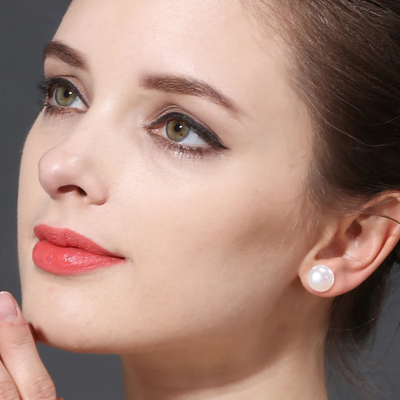 Aliexpress Mintha Pearl Earring 925 Sterling Silver Aliexpress Mintha Pearl Earring 925 Sterling Silver Earrings Wedding Birthday Gift 10 11mm Jewelry Women Clic For Love From