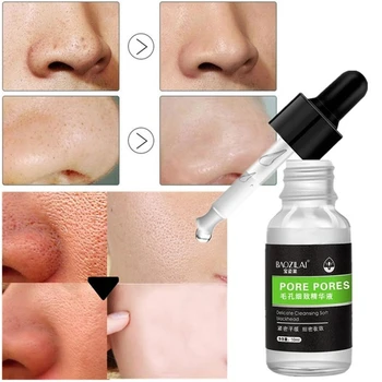 

Face Primer Make Up Moisturizing Shrink Pores Liquid Face Essence Oil Control Skin Soft Smooth Pore Minimizer