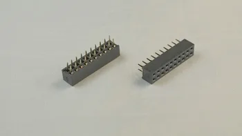 

20pcs 2x10P 20 Pin 2.00 mm Female Header Pin Headers dual row Straight Through Hole Insulator height 4.30mm Rohs
