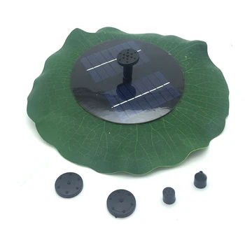 

Mini Lotus Leaf Fountain Solar Water Floating Pump Fountain Garden Pool Outdoor Decoration Watering Solar Pump Kit