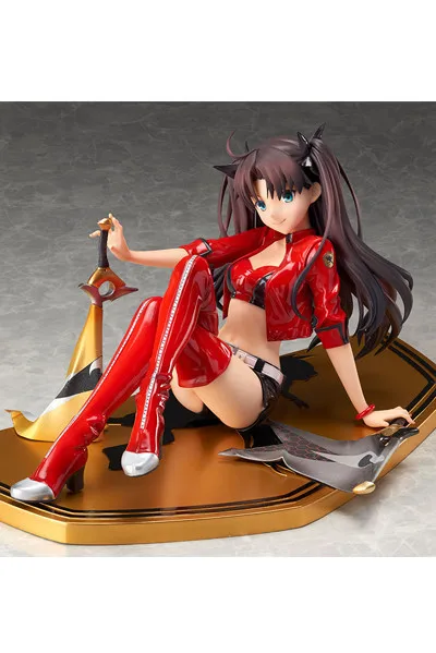 

Anime Game Fate Grand Order Stay Night Tohsaka Rin RACING Ver. 1/7 Scale Painted Figure Collectible Model Toy 25cm