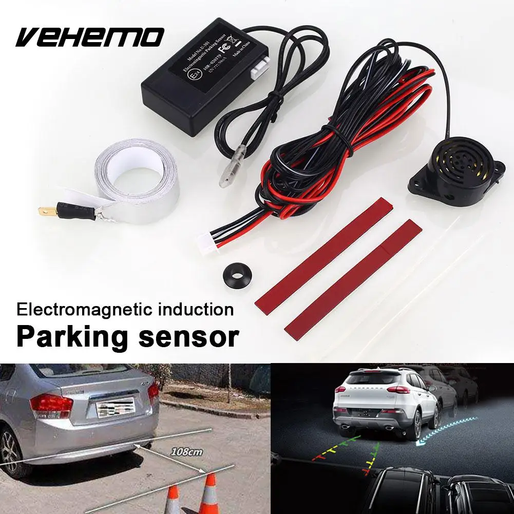 

U301 Universal No Probe Required Radar Car Reversing Safety Buzzer Alarm Backup Sensor Anti-Collision Electromagnetic