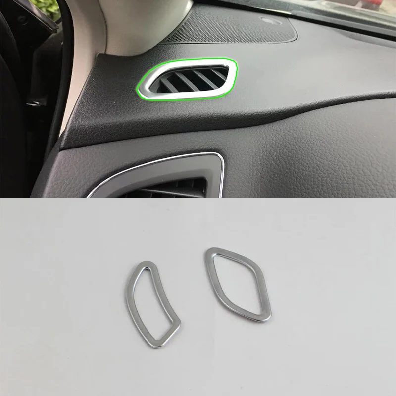 

Car Accessories ABS Interior Front Upper Air Vent Outlet Cover Trim For Nissan Altima 2016 Car Styling