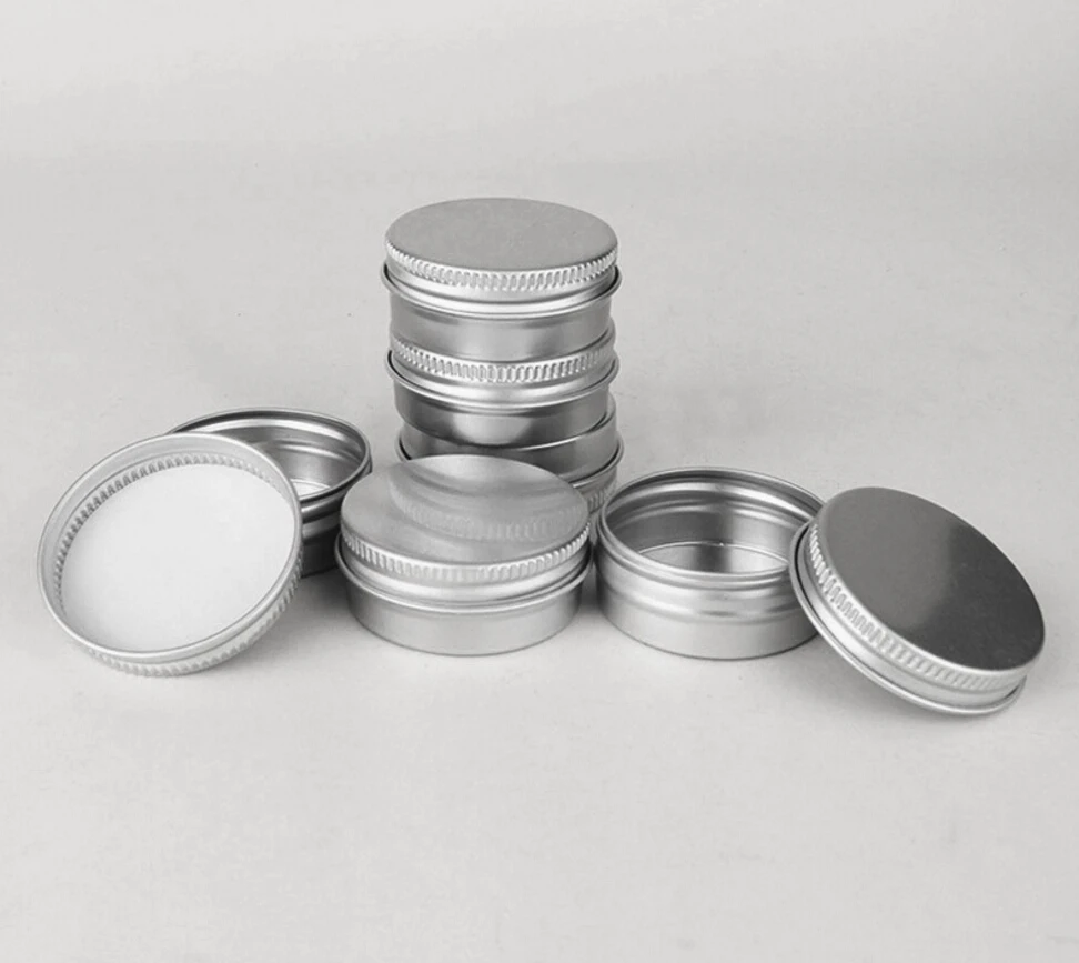 

Hot Sell 300pcs/lot 15g cosmetic aluminum jar 15ml metal tin for cream packaging container lin3305
