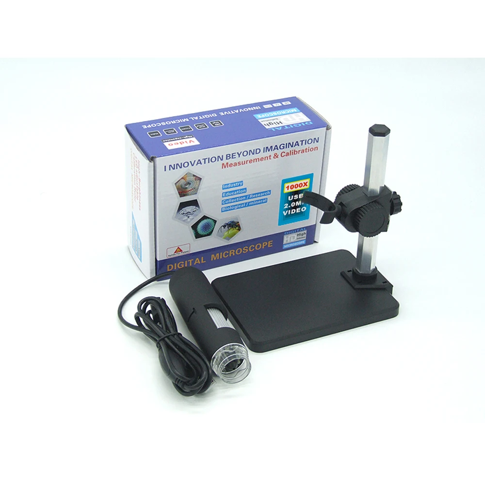 

USB Digital Microscope Magnification (1X ~ 50X /1000X) With Short Distance 8 Kinds Filters For Industry, Beauty Aspects Areas