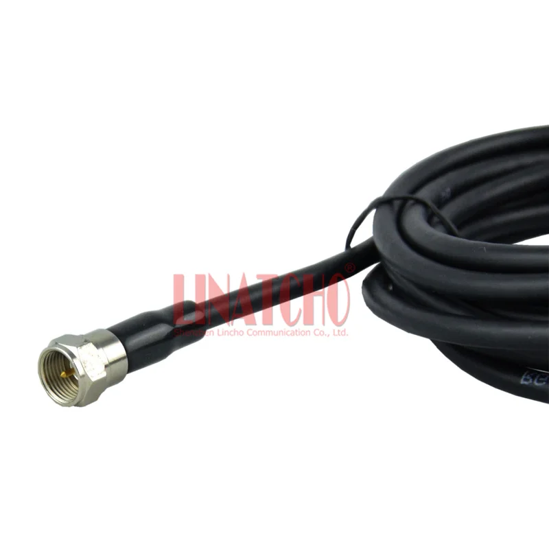 Кабель из нержавеющей стали 5 элементов 1 2 ГГц 3 метра RG58U|cable mini jack male male|steel railsteel