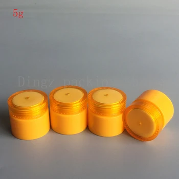 

(50pcs)5g Orange Mini facial cream box Sample box 5cc face Cream Container Mini Box