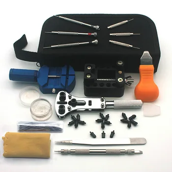

Watch Tools Watch Repair Tool Kit Set Watch Opener Link Spring Bar Remover Tools Screwdriver Set Link Pins Cleaning Cloth