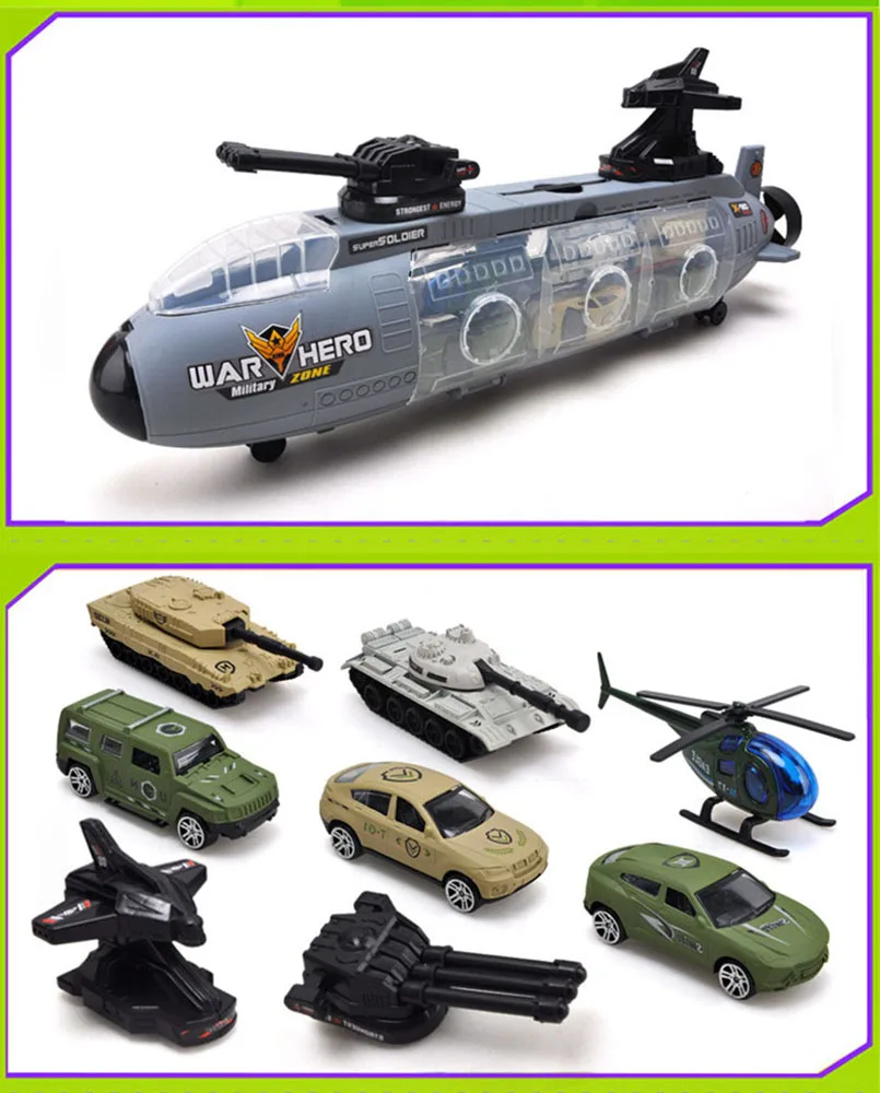 6 шт. и 12 шт./компл., модель автомобиля из сплава, строительные наборы, Классические игрушки для детей, комплект для мальчиков, портативная лодка, спортивные военные автомобили, игрушки, подарки