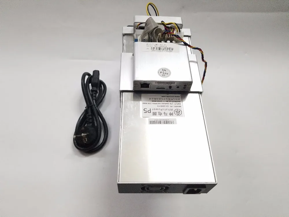 Asic minero Bitcoin Miner WhatsMiner M3X 11,5-12,5 T/S mejor que Antminer S7 S9 WhatsMiner M3 con PSU para BTC BCH - 5