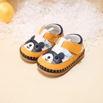 

0-1 years old baby toddler shoes summer soft bottom men and women baby 6-12 months baby step before the rain slippers