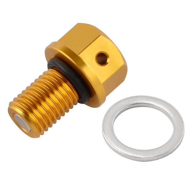 Oil Drain Plug Bolt For Yamaha ATV YFM350 YFM600 Grizzly