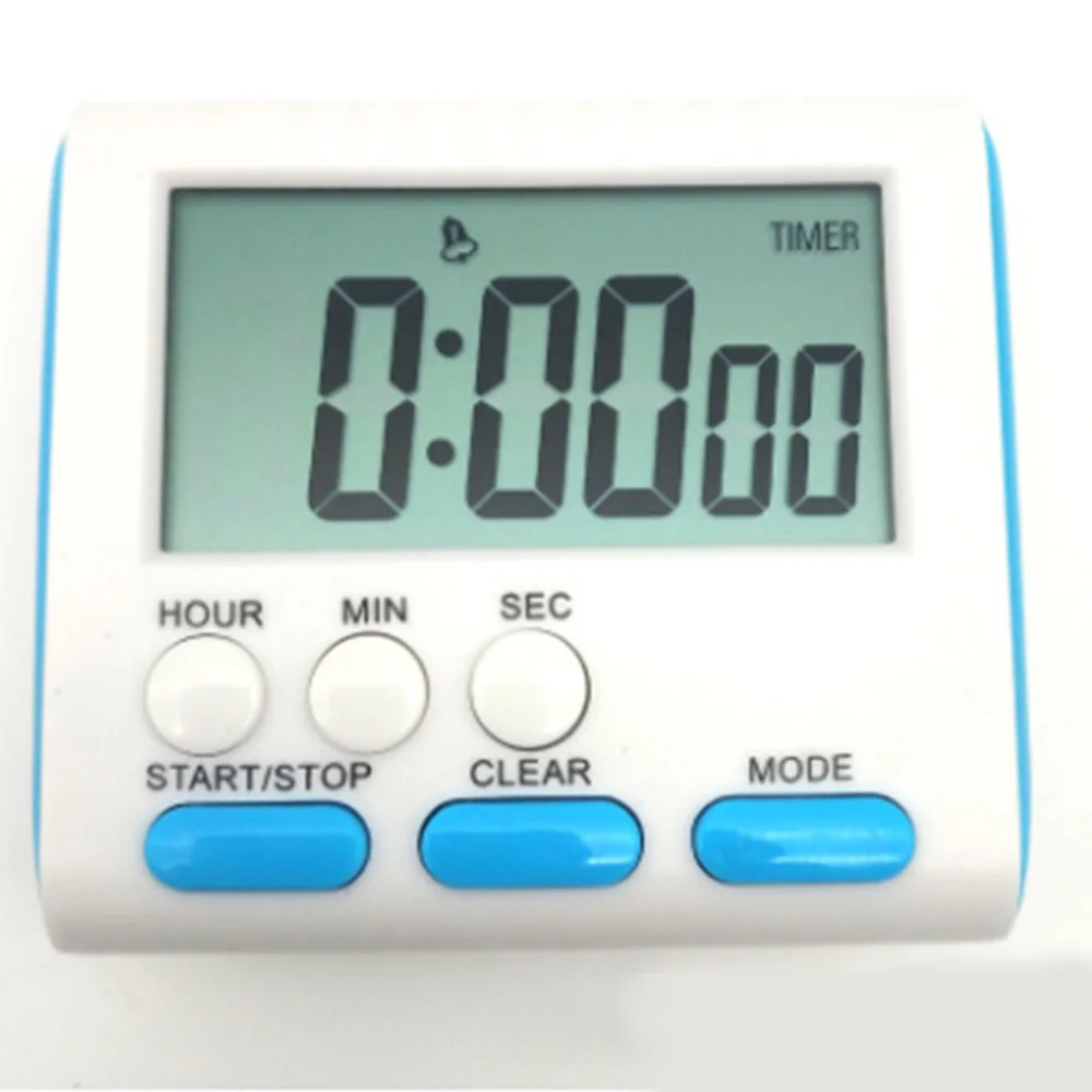 

Magnetic LCD- Count Up Kitchen Timer Alarm Down Cooking Digital Clock Tool