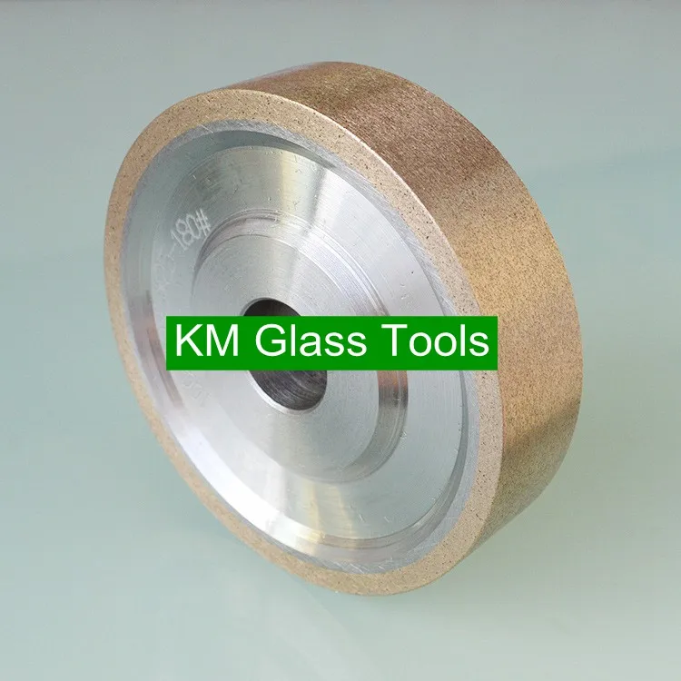 !KM 100x22xFE8/10/12/15/19/25mm Flat edge (1A1)Peripheral Daimond wheels,Grinding wheel,For glass grinding machine