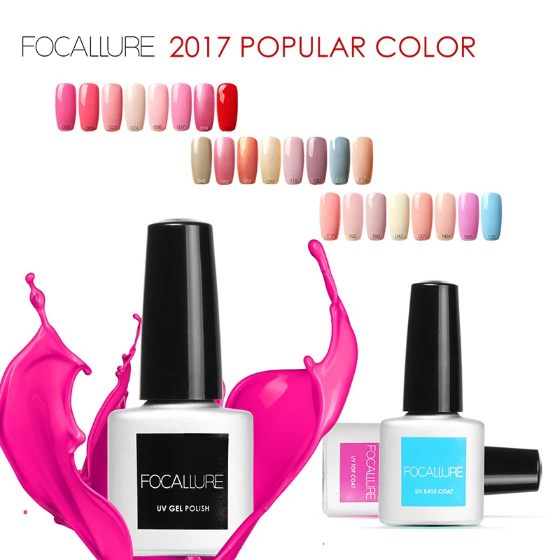 FOCALLURE, новинка, 7 мл, Гель-лак для ногтей, отмачивается, лак для ногтей, Гель-лак для ногтей, ультрафиолетовая лампа для маникюра, гель для ногтей