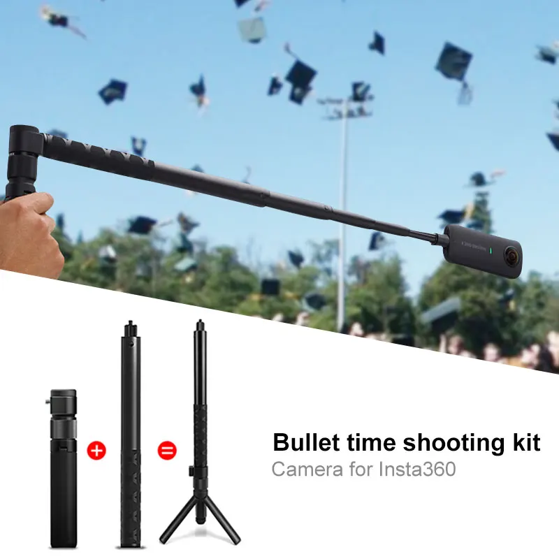 Монопод для селфи с ручкой и винтом 1/4 камеры Insta360 One X2 параномическая камера ONE X