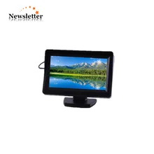 Мини автомобильный монитор 2ch 4,3 дюймов TFT Автомобильный ЖК-монитор