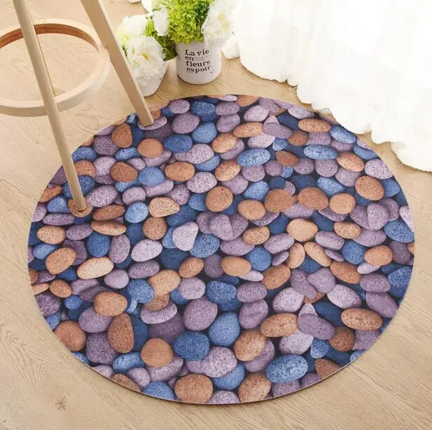 3D галька дверной коврик коралловый флис пол ковер нескользящий кухонные ковры абсорбирующие коврики для ванной Коврики Дверные для гостинной