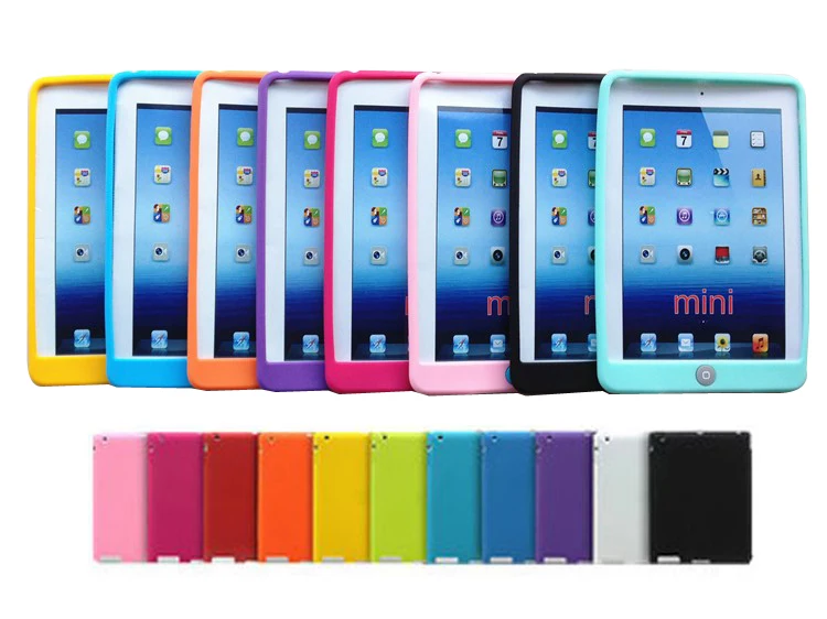 Colorful Soft Jelly Silicone Rubber TPU Case For iPad Mini Gel Case Skin Shell Protective Back Cover For iPad Mini 1 2 3 Colorful Soft Jelly Silicone Rubber TPU Case For iPad Mini Gel Case Skin Shell Protective Back Cover For iPad Mini 1 2 3