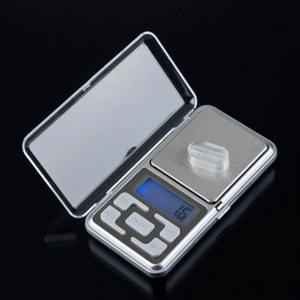 

1pcs 500g 0.1g Digital Scale Mini Pocket Weight Jewelry Diamond Digital Balance Electronic Scale with Blue Backlight 2018 Hot